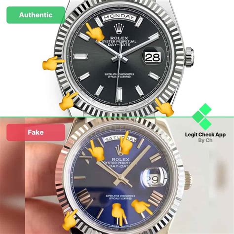 real vs fake rolex day date|Rolex Day-Date alternatives.